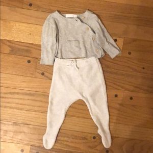 Zara 1-3 month top and pants